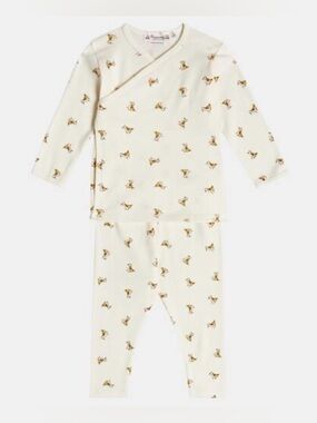 BONPOINT Timao 2 Piece Pajama Set Size 3T